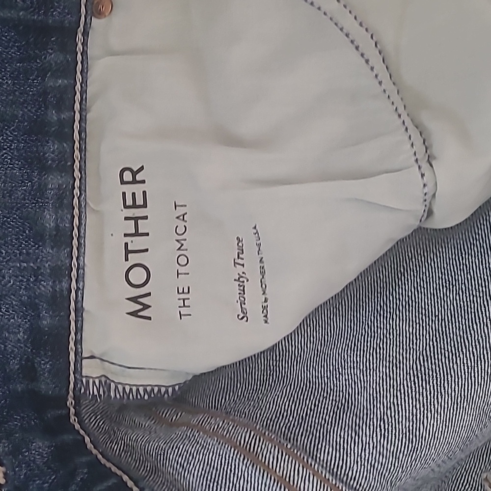 MOTHER THE TOMCAT SERIOUSLY TRUCE JEANS - Picture 11 of 16